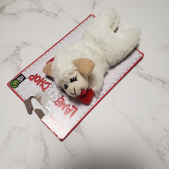 Lamb chop plush cat toy. - Picture 6 of 7